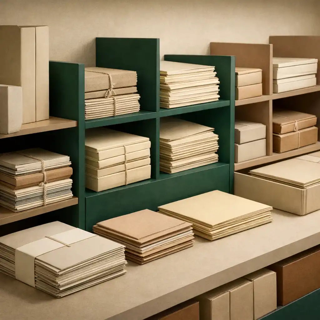 Documents d’archives abstraits organisés