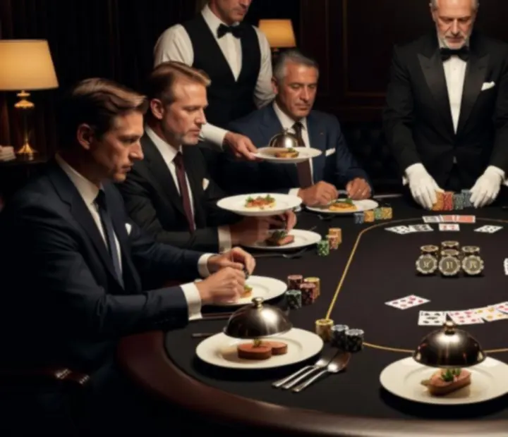 Déroulement d’une soirée Poker en Restaurant, entre service gastronomique et tables de poker animées